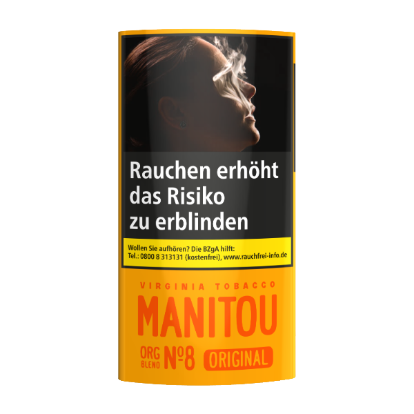 Manitou Organic Gold No8 5 x 30g Tabak Manitou Organic Gold No8 5 x 30g Tabak